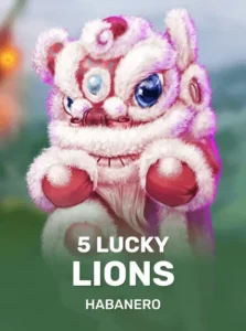 5 Lucky Lions game tile