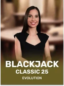 Blackjack Classic 25 game tile