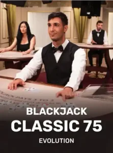 Blackjack Classic 75 game tile