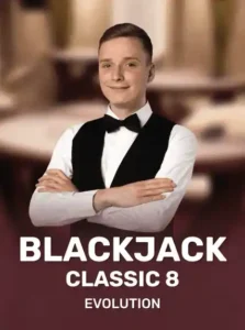 Blackjack Classic 8 game tile