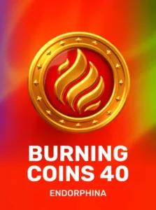 Burning Coins 40 game tile
