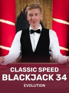 Classic Speed Blackjack 34 game tile