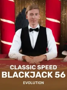 Classic Speed Blackjack 56 game tile