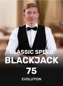 Classic Speed Blackjack 75 game tile