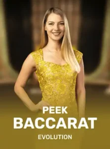 Peek Baccarat game tile