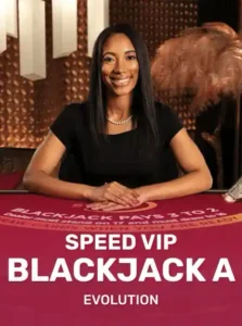 Speed VIP Blackjack A game tile